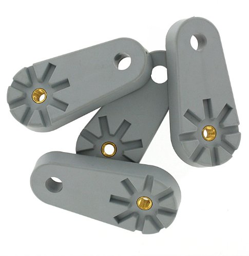 Leviton MOUNT-KIT Mounting Kit for DS30-Ax Disconnects Only, Includes 4 Screws and 4 Grey Feet