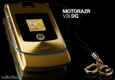 MOTOROLA V3i RAZR PHONE DOLCE & GABBANA