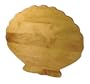 J.K. Adams Maple Cutting Board, Shell-Shaped
