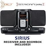 XACT® SIRIUS SATELLITE RECEIVER AND BOOMBOX SYSTEM
