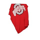 Ohio State University Sweatshirt Blanket