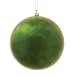Vickerman 480885-2.4 Moss Green Shiny Ball Christmas Tree Ornament (24 pack) (N590664DSV)