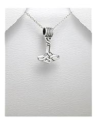 Celtic Pendant Necklace In 92.5 Sterling Silver