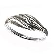 Sterling Silver Plain Rings - Face Height: 7mm - Band Width: 2mm - Sizes: 3-9