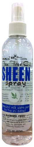 Black Queen Tea-Tree Oil Sheen 8 oz. (Pack of 2)