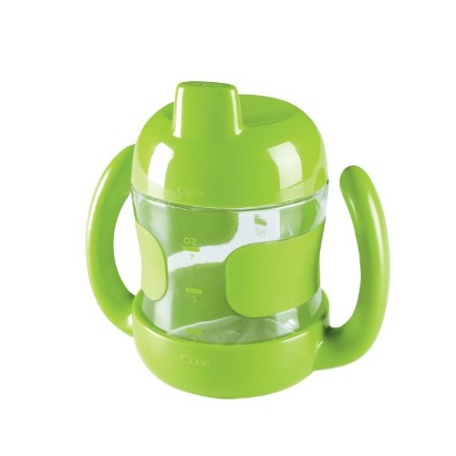 OXO Tot ハンドル付シッピーカップ(グリーン) FDOX6102900