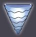 CORDLESS WALL SCONCE IN BLUE