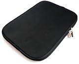 Emartbuy Black Water Resistant Neoprene Soft Zip Case/Cover suitable for Samsung Series 3 300V5A ( 15-16 Inch Laptop / Notebook )
