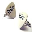 The Beatles Logo Plectrum Real Authentic Guitar Picks Cufflinks