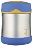 Thermos Foogo Leak-Proof Stainless Steel 10-Ounce Food Jar, Blue