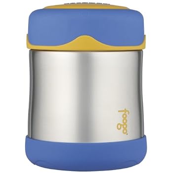 Set A Shopping Price Drop Alert For Thermos Foogo Leak Proof Stainless Steel Food Jar, Blue, 10 Ounce
