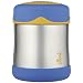 Thermos Foogo Leak Proof Stainless Steel Food Jar, Blue, 10 Ounce