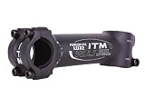 ITM Forged Lite Bike Stem Black Ø25.4 x 110mm Alloy +- 5 degree