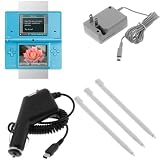 GTMax 3x White Stylus Pen + LCD Screen Protector + Rapid Car Charger + Home ....