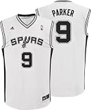 Adidas San Antonio Spurs Tony Parker Revolution 30 Replica Home Jersey Medium