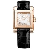 Chopard Happy Sport Square Ladies Rose Gold Diamond Quartz Watch 275349-5001 by Chopard