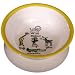 Suction Bowl Baby Cie La Jungle: Jungle Yellow Melamine Colorful Melamine Dinnerware with wording
