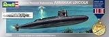1/253 Cut-Away Polaris Nuclear Submarine with Interior