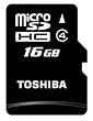 TOSHIBA microSDHC���ꥫ���� Class4 16GB SD-MF016G