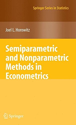 Semiparametric and Nonparametric Methods in Econometrics (Springer Series in Statistics)