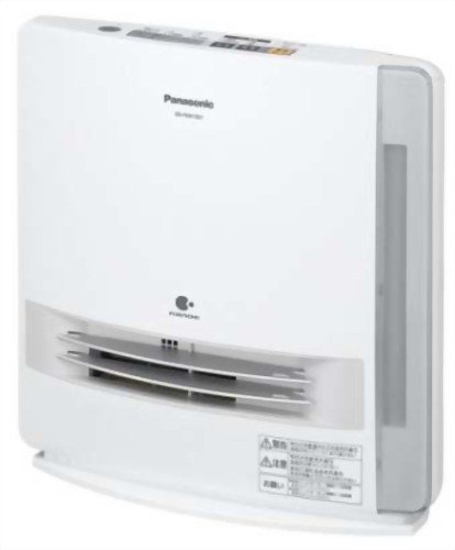 Panasonic 加湿機能付きセラミックファンヒーター(ナノイー) シルバー DS-FKX1201-S