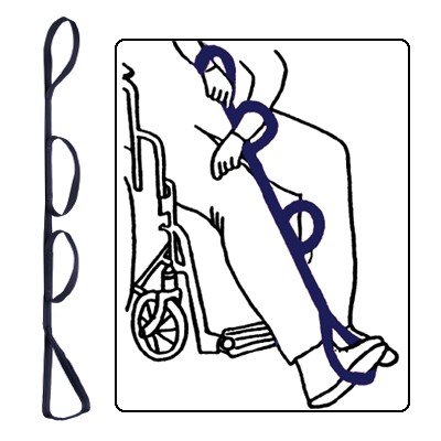 Kinsman Triple Loop Quad Leg Lifter - Navy - 35-42