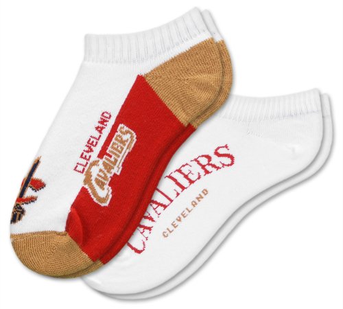 NBA Cleveland Cavaliers Mens Socks, 2-Pack, Ankle Socks