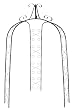 CobraCo GAZ-G 3-Sided Gazebo Arch