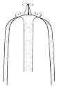 CobraCo GAZ-G 3-Sided Gazebo Arch