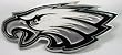 Philadelphia Eagle Enamel Pewter Buckle, NFL Football Buckle