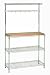Seville Classics She16369 Rubberwood Cutting Board Baker'S Rack