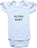 ALOHA BABY - HAWAII BABY - State-series - White, Blue or Pink Onesie / Baby T-shirt