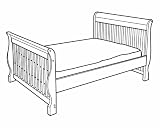 Ellis Rails for Headboard / Footboard Conversion in Espresso Finish By Simplicity For Children