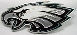 Philadelphia Eagle Enamel Pewter Buckle, NFL Football Buckle