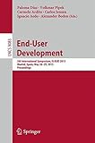 End-User Development : 5th International Symposium, IS-EUD 2015, Madrid, Spain, May 26-29, 2015 : Proceedings