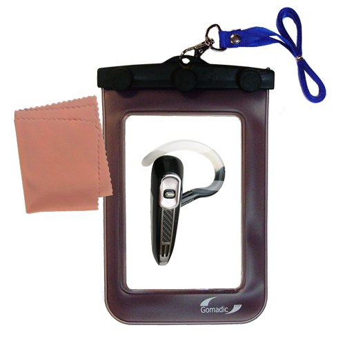 enlarge Gomadic Clean-n-Dry Waterproof Protective Case for the Plantronics Voyager 520 * unique floating design