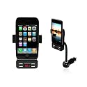 Brand New FM Transmitter, Car Charger & Full Hands-Free Car Kit For Apple iPhone, iPhone 3G / 3GS, iPod Touch (1G 2G 3G), Nano (1G 2G 3G 4G Chromatic) & Classic MP3 Player With Dock Connector. Part of the XYLO ACCESSORIES RANGE.