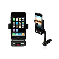 Brand New FM Transmitter, Car Charger & Full Hands-Free Car Kit For Apple iPhone, iPhone 3G / 3GS, iPod Touch (1G 2G 3G), Nano (1G 2G 3G 4G Chromatic) & Classic MP3 Player With Dock Connector. Part of the XYLO ACCESSORIES RANGE.