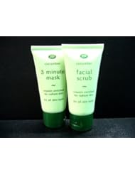 Single Detail Page Misc: Boots Cucumber 3 Minute Face Mask & Natural Cucumber Extract Facial Scrub Mask Made in Thailand
