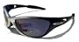 X-Loop Lunettes de Soleil - Sport - Cyclisme - Ski - Conduite - Moto - Plage / Mod. 1170 Gris Noir Spectrum Bleu / Taille Unique Adulte / Protection 100% UV400