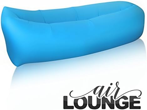 AirLounge - Convenient Outdoor Inflatable Lounger Chair Sofa with Carry Bag. New lightweight, portable, waterproof. Kaisr original air bag, air couch, beach, park, backyard, pool, camping, travel