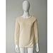 Canserin Women Sweater, Womens Casual Solid Long Sleeve Jumper Sweaters Autumn Winter Fashion Sweater Warm Blouse Sweatshirt Tops 10 Colors Size US 4-10 (M, Beige)