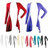 Womens Long Waterfall Bolero Cardigan Top Size 10/12/14