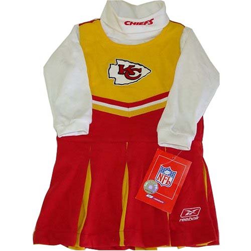 Kansas City Chiefs NFL Toddler Cheerleader Dress 2T