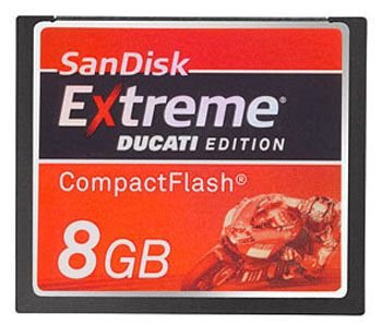 Childrens Toyshop  Electronics : DUCATI EXTREME IV COMPACT FLASH 8GB