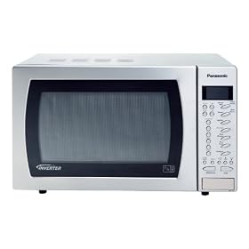 Panasonic NN-ST479SBPQ 27 Litre family solo auto sensor microwave oven stainless steel