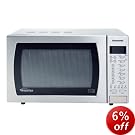 Panasonic NN-ST479SBPQ Family Solo Auto Sensor Microwave Oven, Stainless Steel
