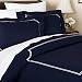 Davinci 300 TC Single Ply Metro Collection Duvet, Full/Queen, Navy Image