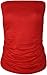 Forever Womens Plus Size Ruched Sides Plain Boobtube Top