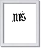8x10 8 x 10 Frame for Picture Photo or Diploma, White, style #602